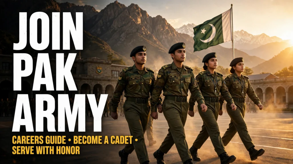 Join Pak Army Guide
